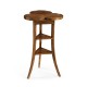 Trefoil Side Table in Country Walnut