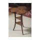 Trefoil Side Table in Country Walnut