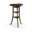 Trefoil Side Table in Dark Driftwood