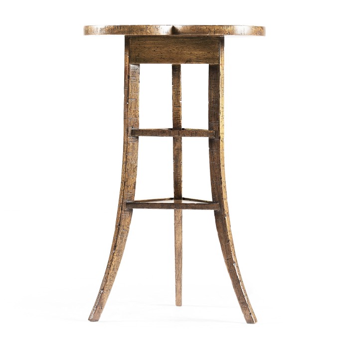 Trefoil Side Table in Medium Driftwood