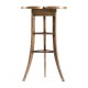 Trefoil Side Table in Medium Driftwood