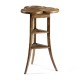 Trefoil Side Table in Medium Driftwood