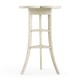 Trefoil Side Table in Whitewash Driftwood