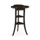Trefoil Side Table in Dark Ale