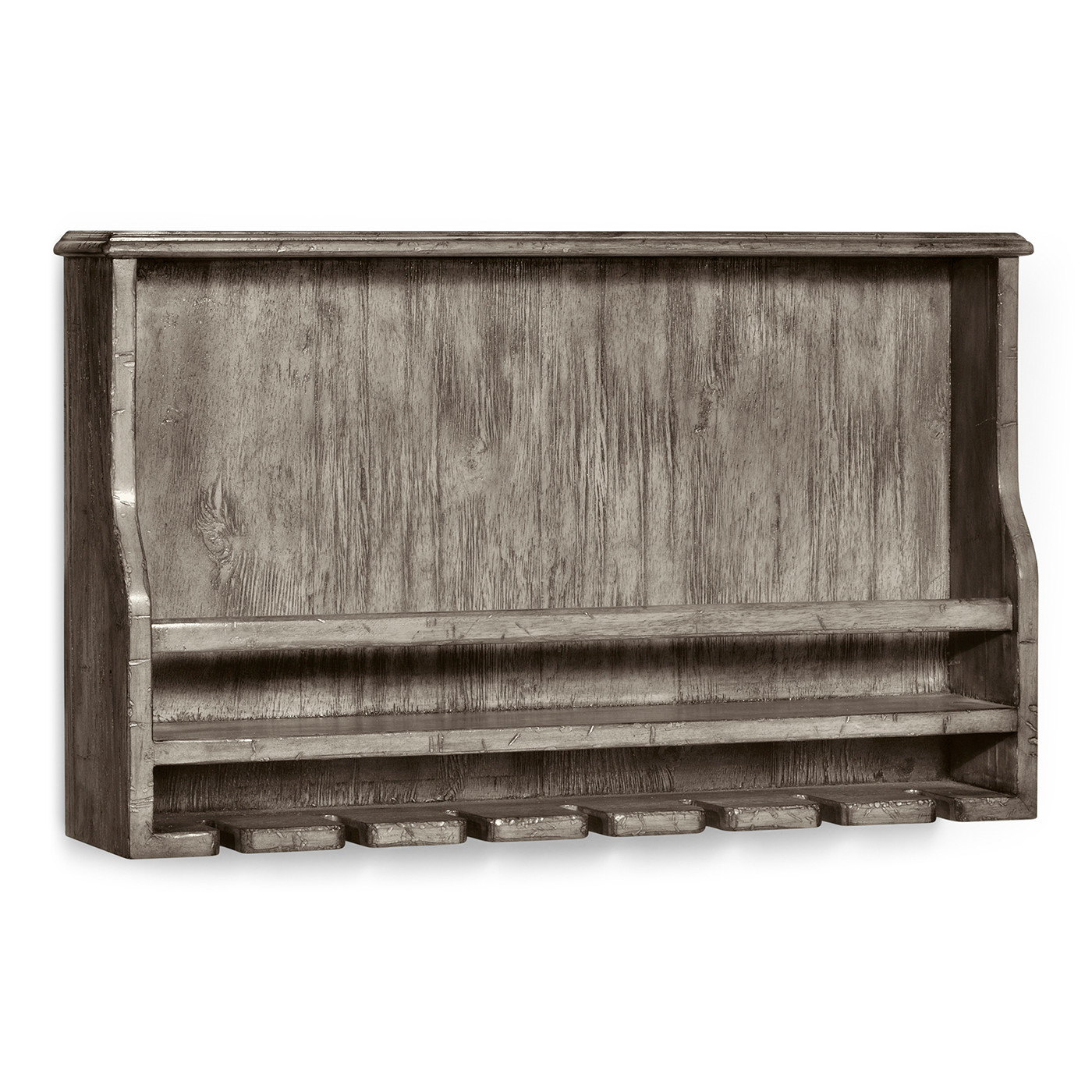 Wall Hanging Wine Rack in Antique Dark Grey