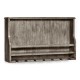 Wall Hanging Wine Rack in Antique Dark Grey