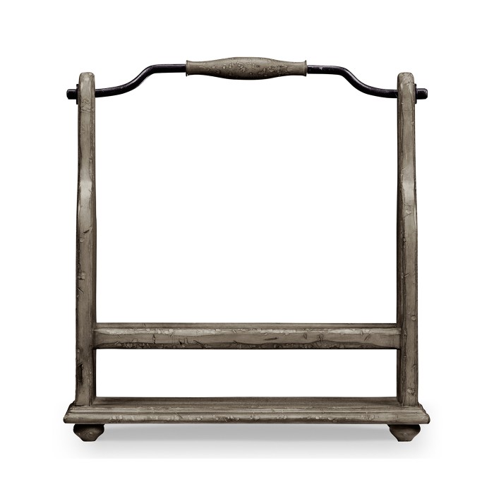 Wine Bottle Holder in Antique Dark Grey