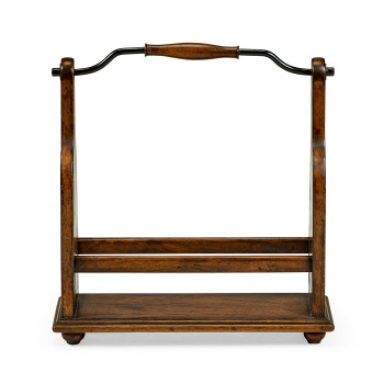 Wine Bottle Holder in Country Walnut