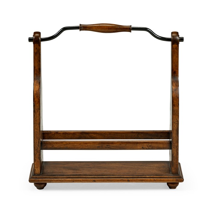 Wine Bottle Holder in Country Walnut