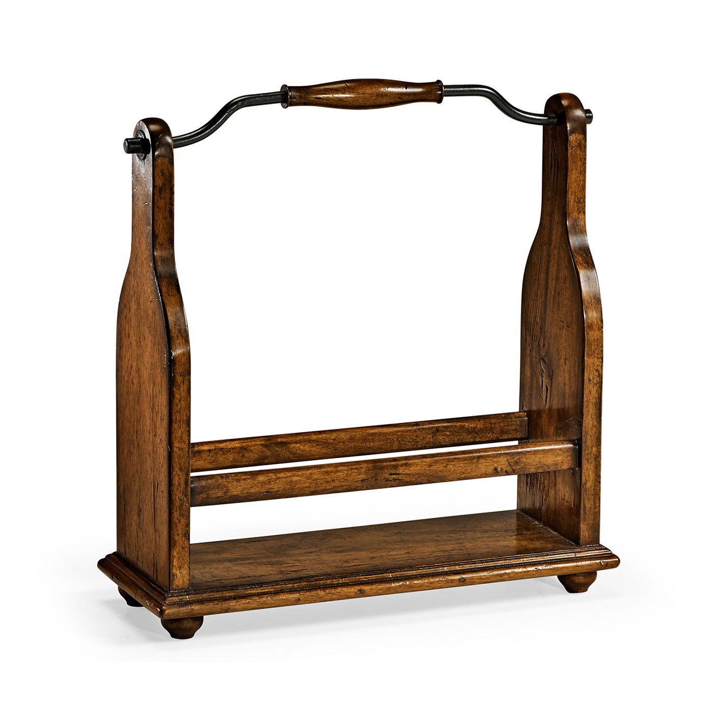 Wine Bottle Holder in Country Walnut