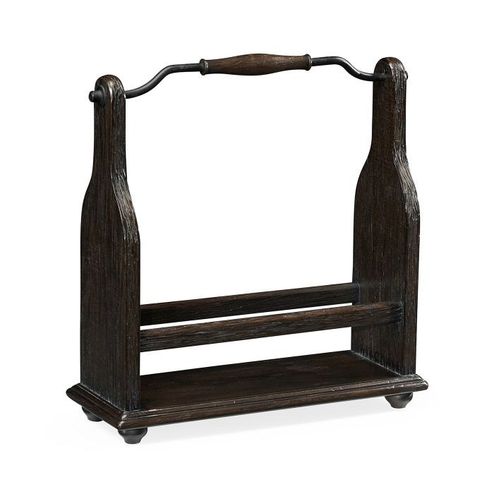 Wine Bottle Holder in Dark Ale
