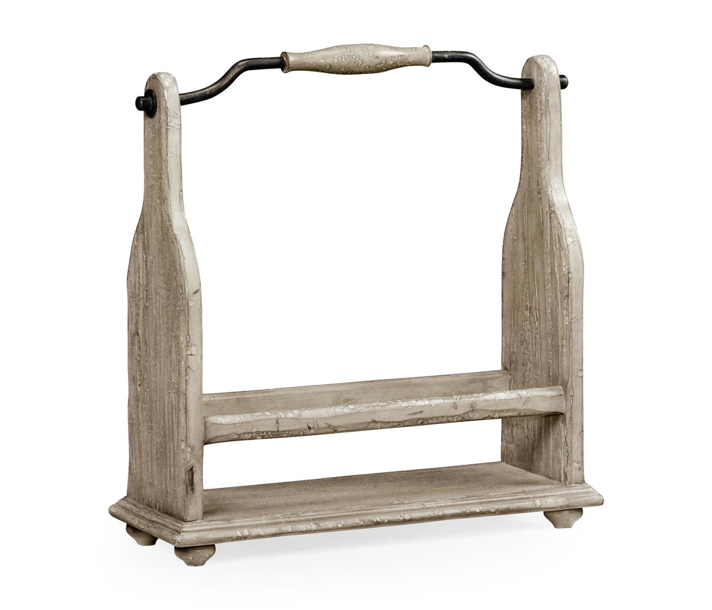 Wine Bottle Holder in Rustic Grey