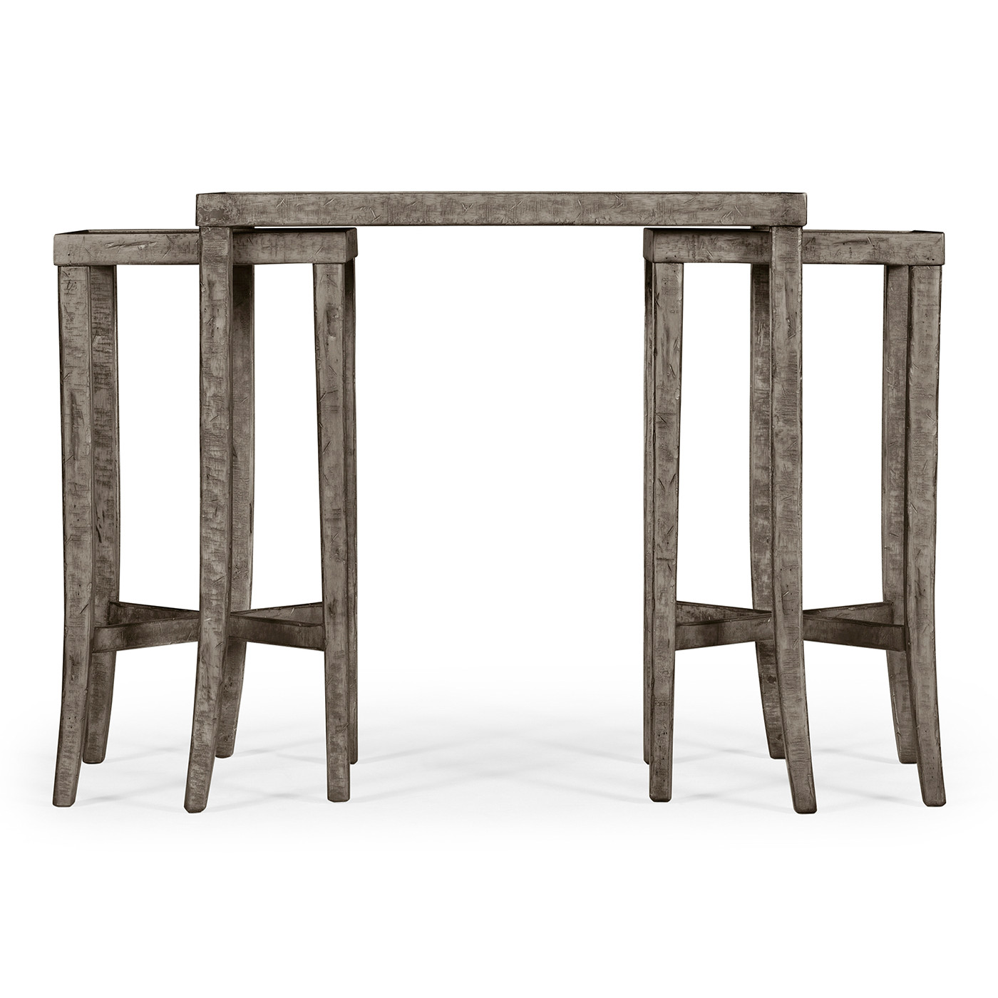 Nesting Cocktail Tables in Antique Dark Grey