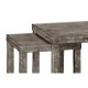 Nesting Cocktail Tables in Antique Dark Grey