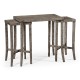 Nesting Cocktail Tables in Antique Dark Grey