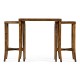 Nesting Cocktail Tables in Country Walnut