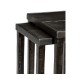 Nesting Cocktail Tables in Dark Ale