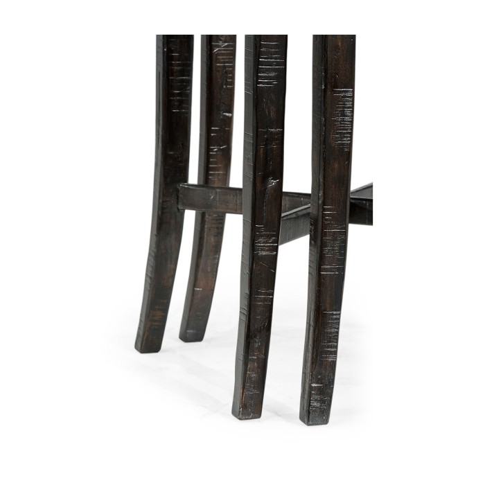 Nesting Cocktail Tables in Dark Ale