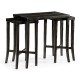 Nesting Cocktail Tables in Dark Ale