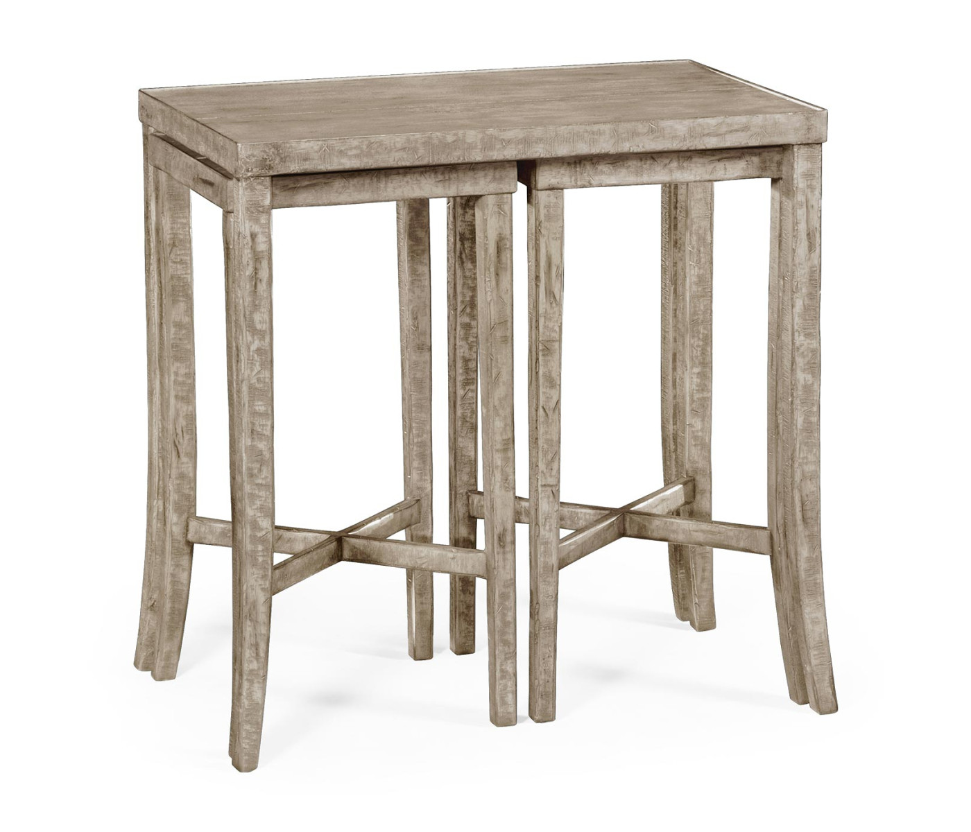 Nesting Cocktail Tables in Rustic Grey