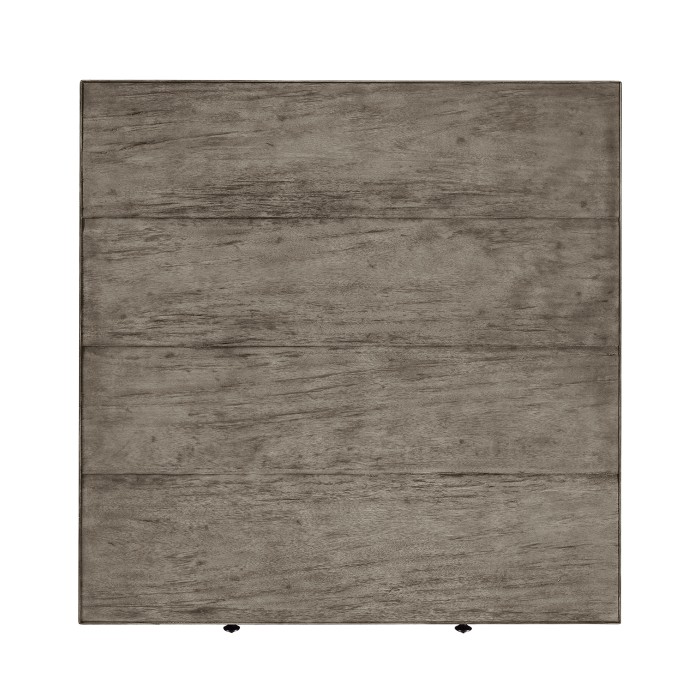 Square Coffee Table in Antique Dark Grey