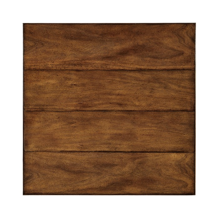Square Coffee Table in Country Walnut