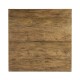 Square Coffee Table in Medium Driftwood