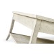 Square Coffee Table in Whitewash Driftwood
