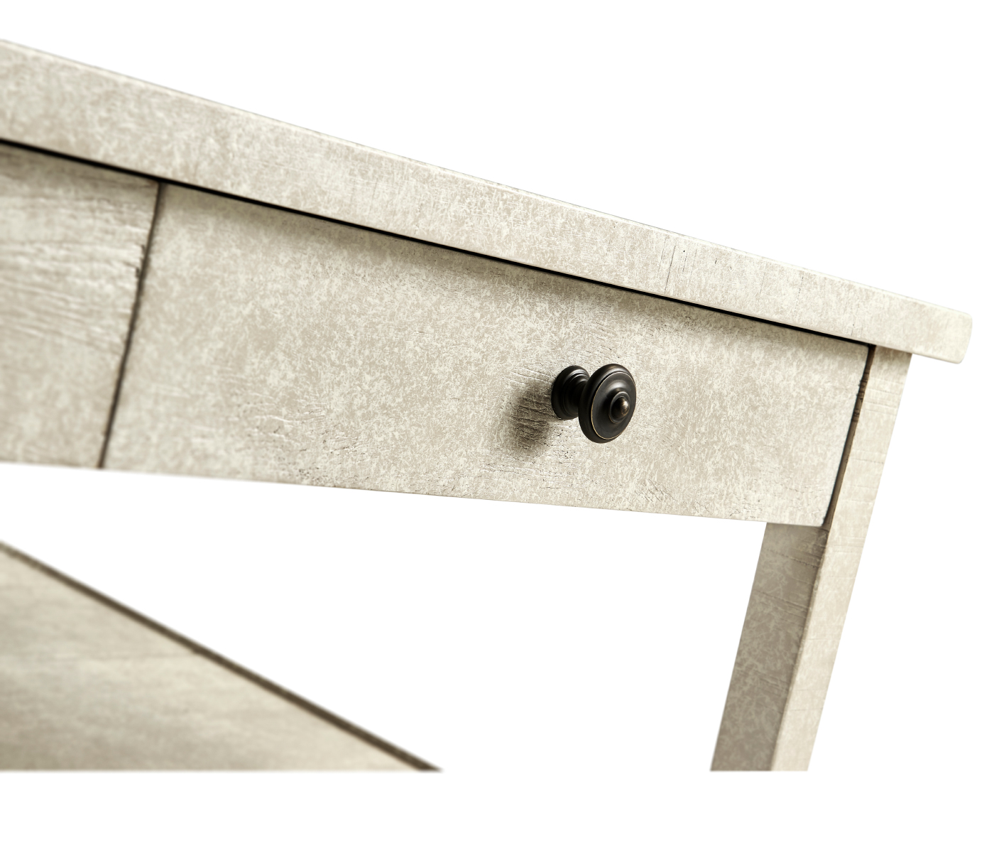 Square Coffee Table in Whitewash Driftwood