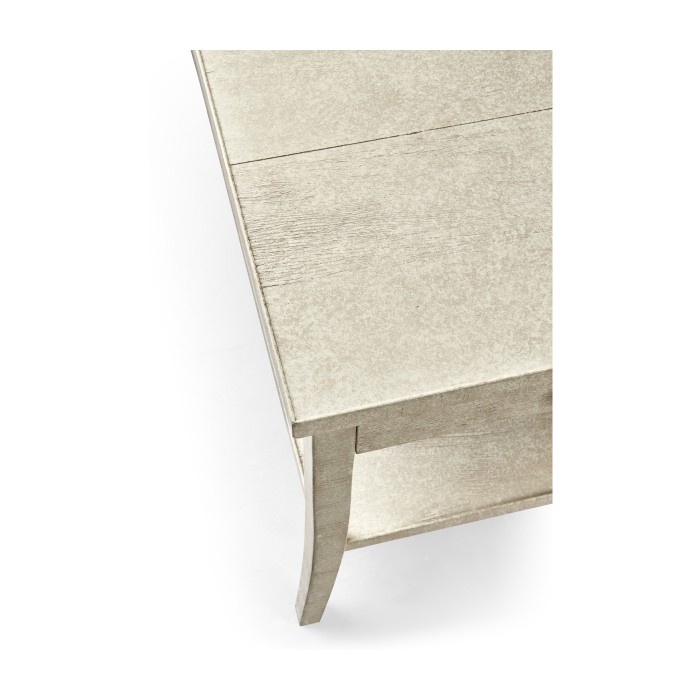 Square Coffee Table in Whitewash Driftwood