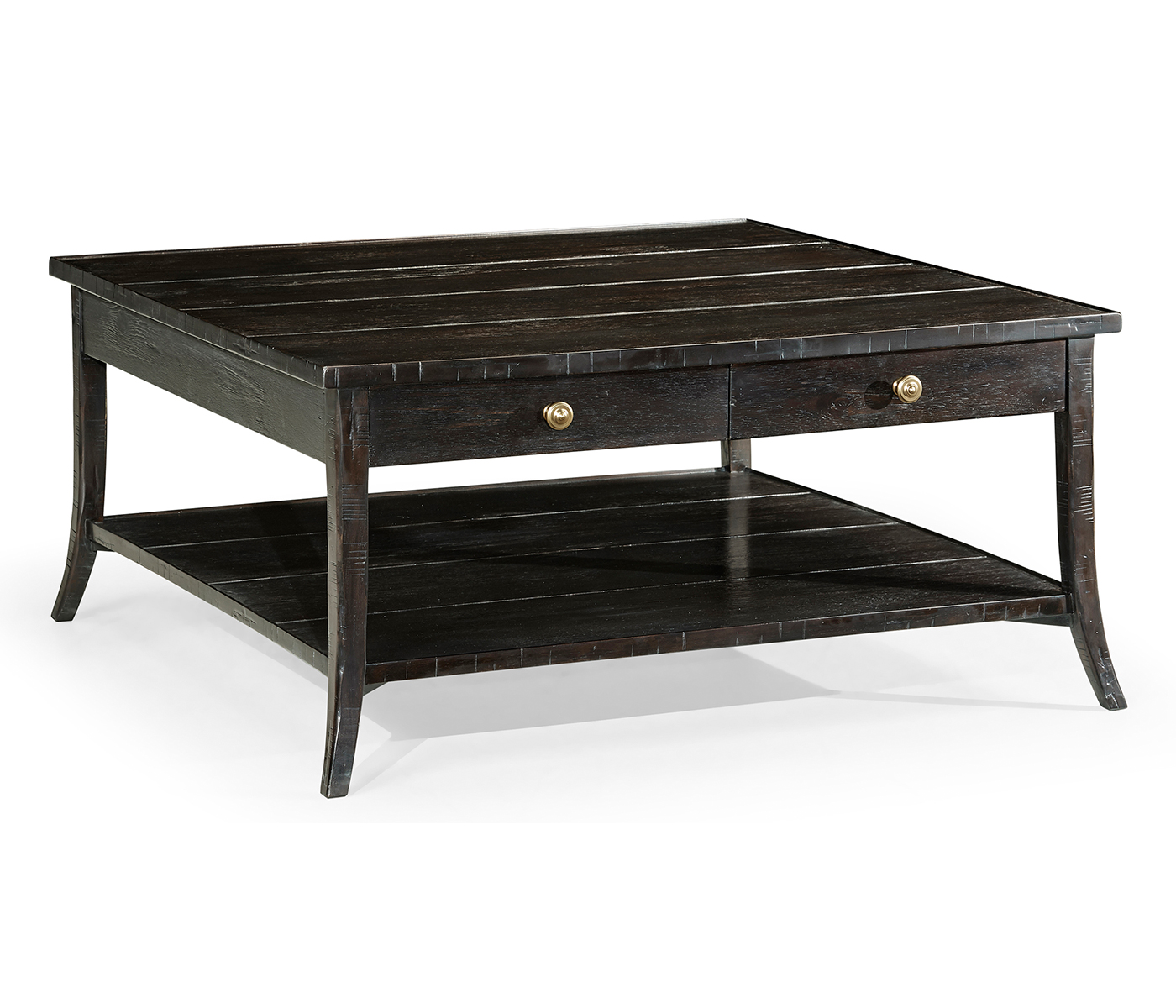 Square Coffee Table in Dark Ale