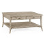 Square Coffee Table in Rustic Grey