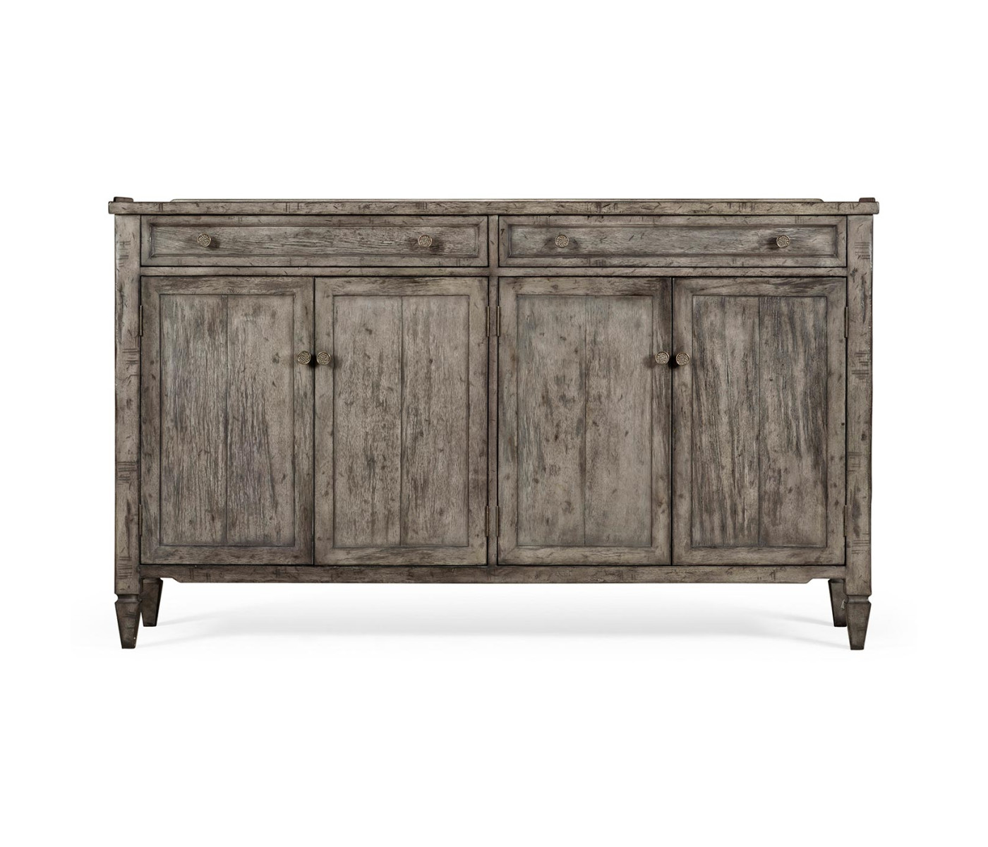 Four-Door Sideboard in Antique Dark Grey