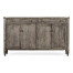 Four-Door Sideboard in Antique Dark Grey