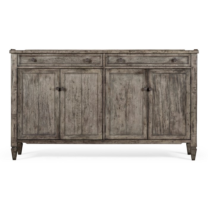 Four-Door Sideboard in Antique Dark Grey
