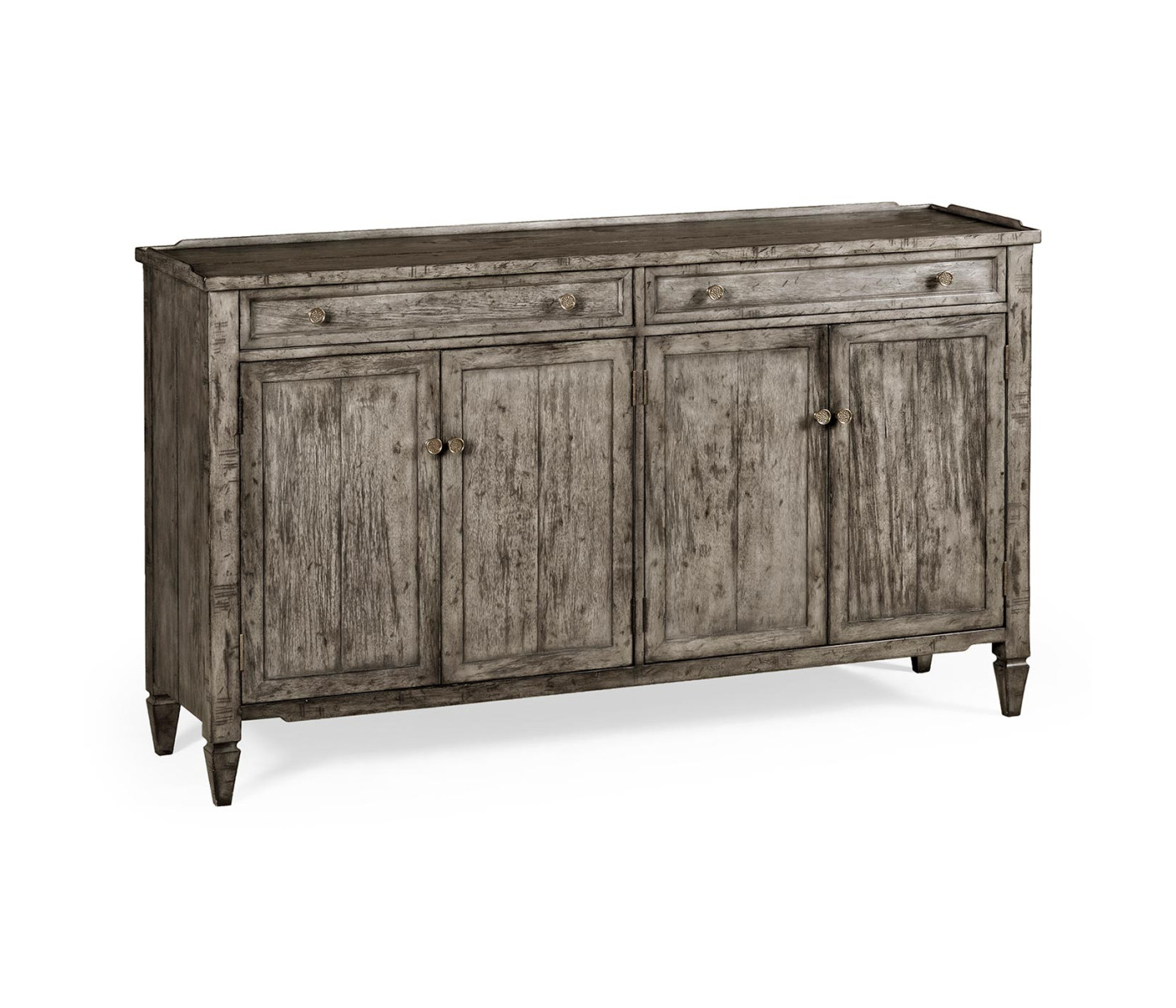 Four-Door Sideboard in Antique Dark Grey