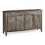 Four-Door Sideboard in Antique Dark Grey