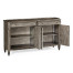 Four-Door Sideboard in Antique Dark Grey