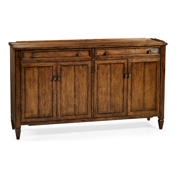 Four-Door Sideboard in Country Walnut 38