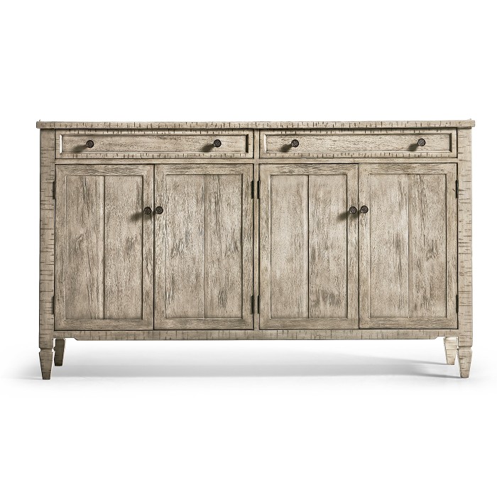 Four-Door Sideboard in Rustic Grey