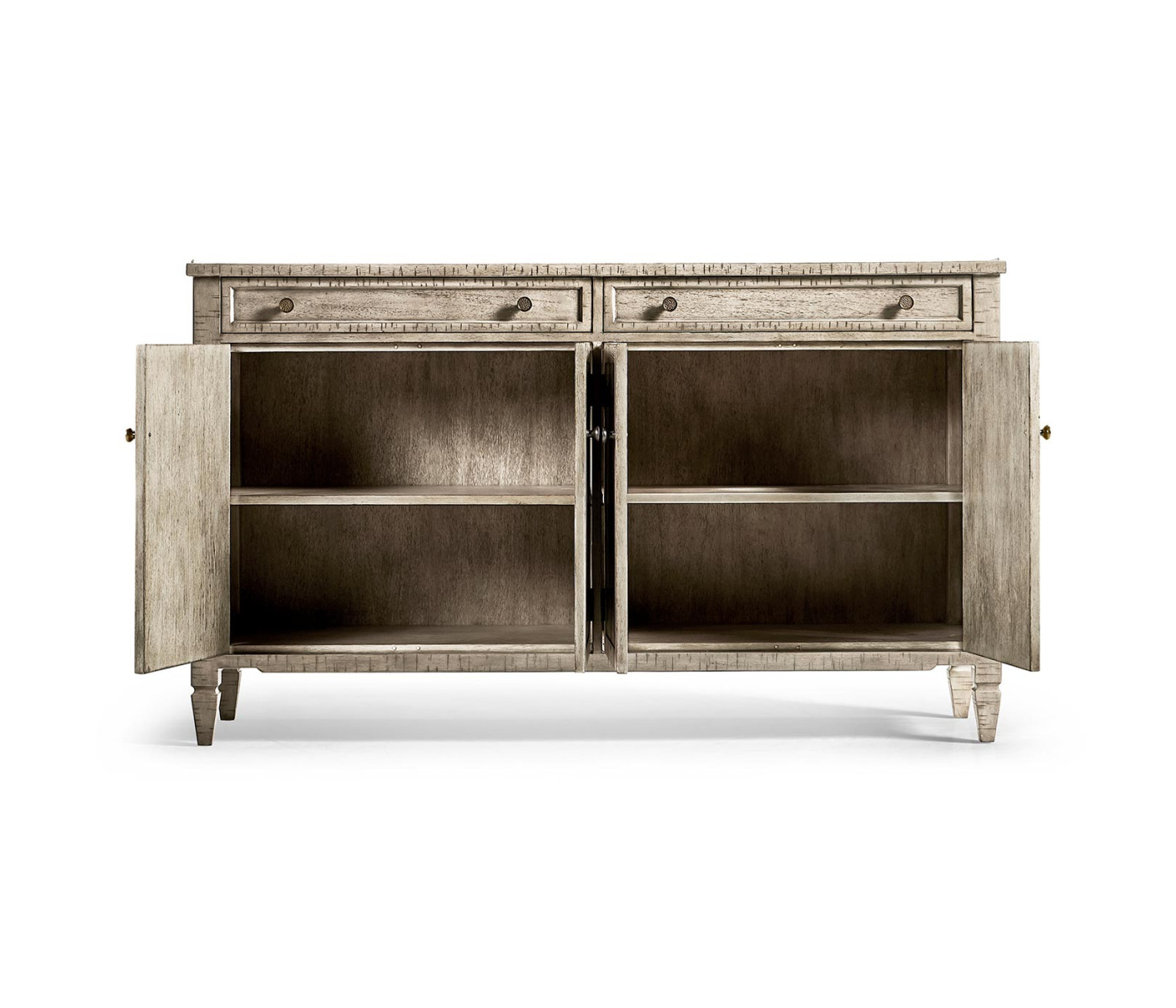 Four-Door Sideboard in Rustic Grey