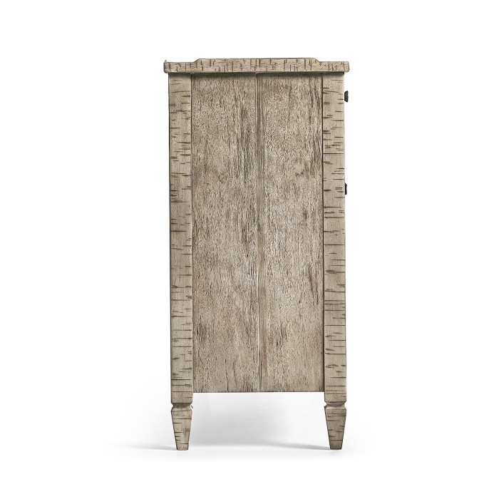 Four-Door Sideboard in Rustic Grey