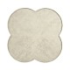 Quatrefoil Lamp Table in Whitewash Driftwood