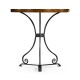 Country Walnut Style Parquet Table