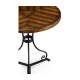 Country Walnut Style Parquet Table