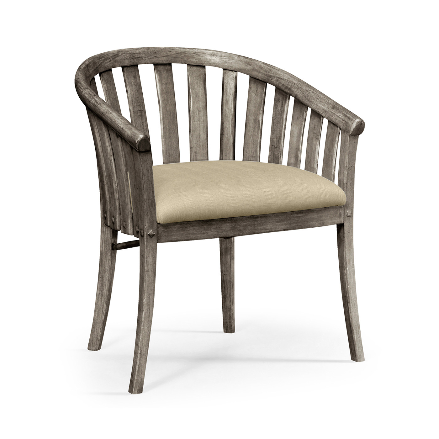 Casual Tub Upholstered Arm Chair