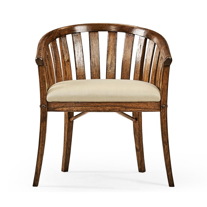 Casual Tub Upholstered Arm Chair