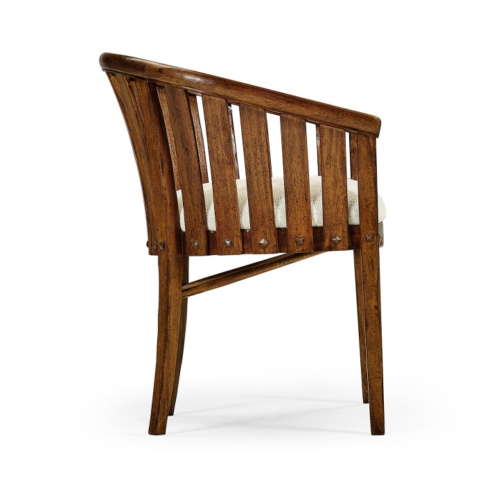 Casual Tub Upholstered Arm Chair