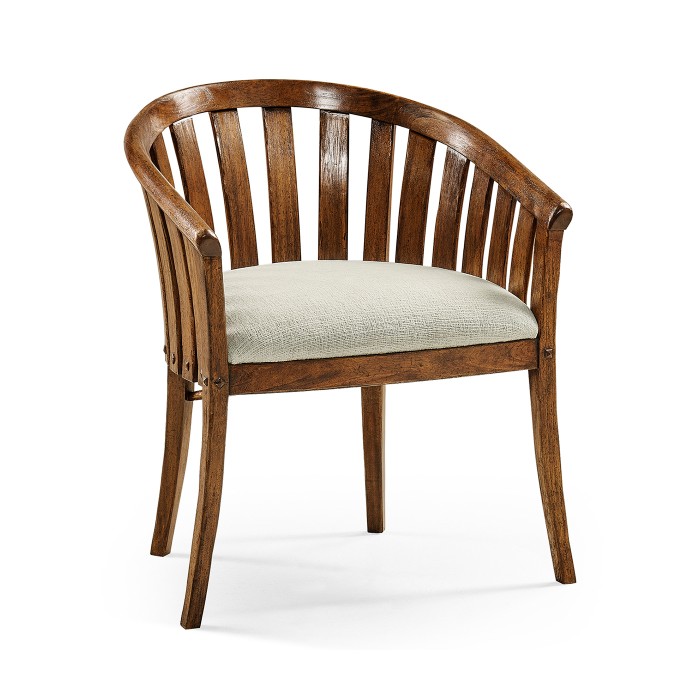 Casual Tub Upholstered Arm Chair