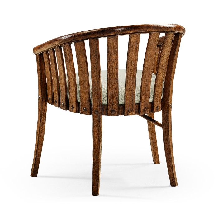 Casual Tub Upholstered Arm Chair